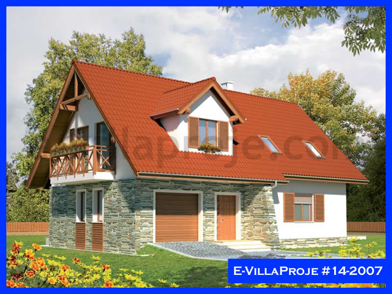 CPV-14-2007 • 170 m² 4+1 Dubleks Çelik Prefabrik Villa