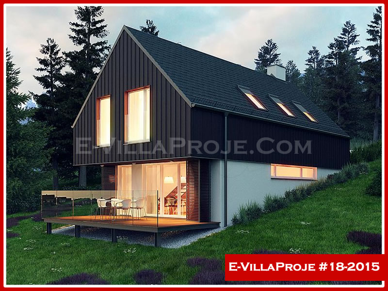 CPV-18-2015 • 171 m² 4+1 Dubleks Çelik Prefabrik Villa