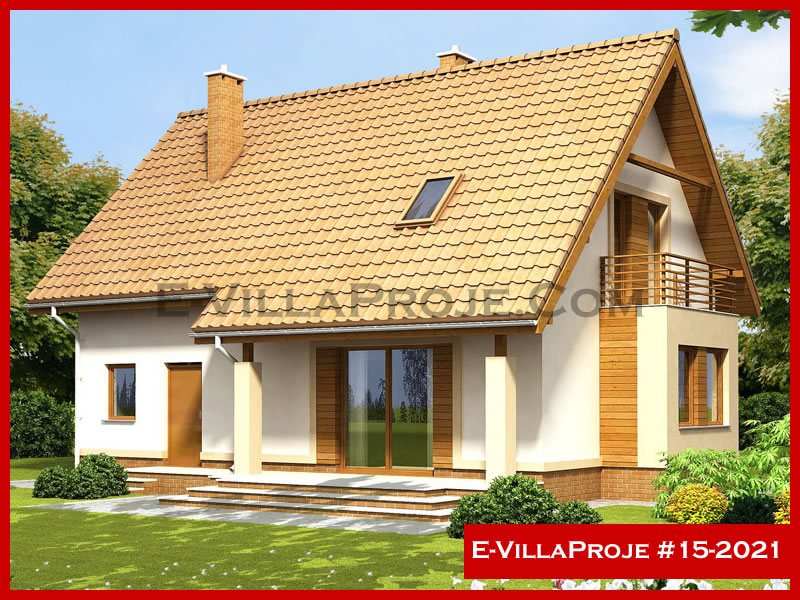 CPV-15-2021 • 172 m² 4+1 Dubleks Çelik Prefabrik Villa
