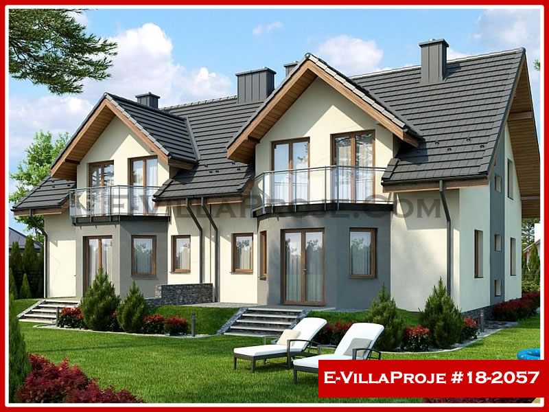 CPV-18-2057 • 172 m² 4+1 Dubleks Çelik Prefabrik Villa