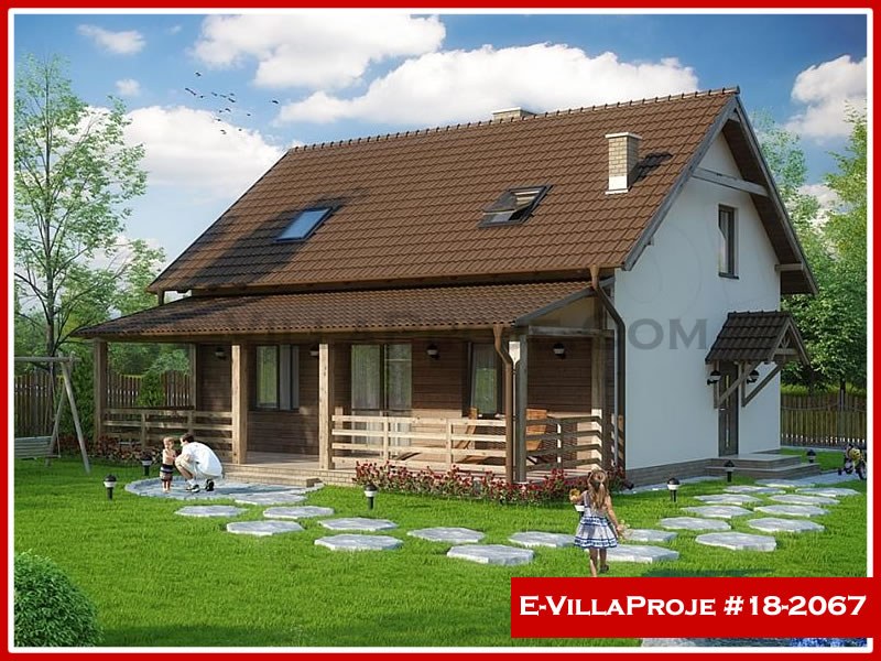 CPV-18-2067 • 173 m² 4+1 Dubleks Çelik Prefabrik Villa