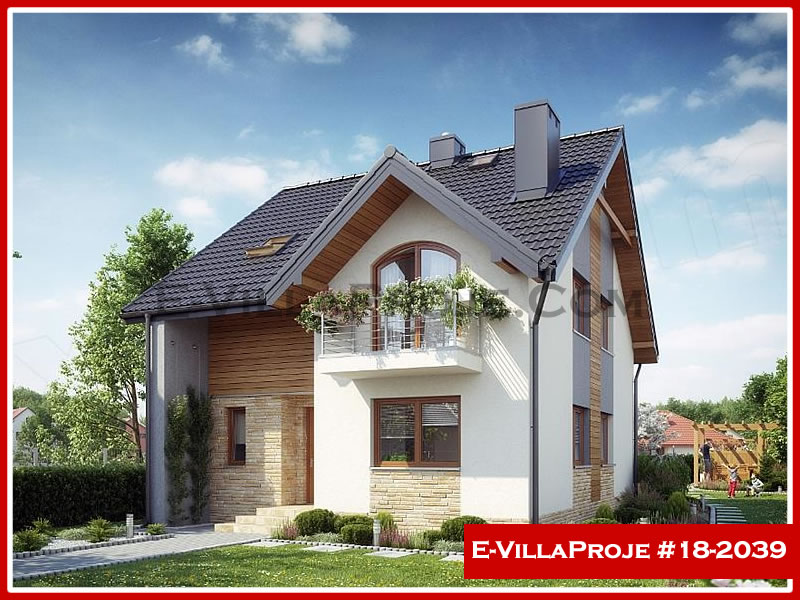 CPV-18-2039 • 173 m² 4+1 Dubleks Çelik Prefabrik Villa