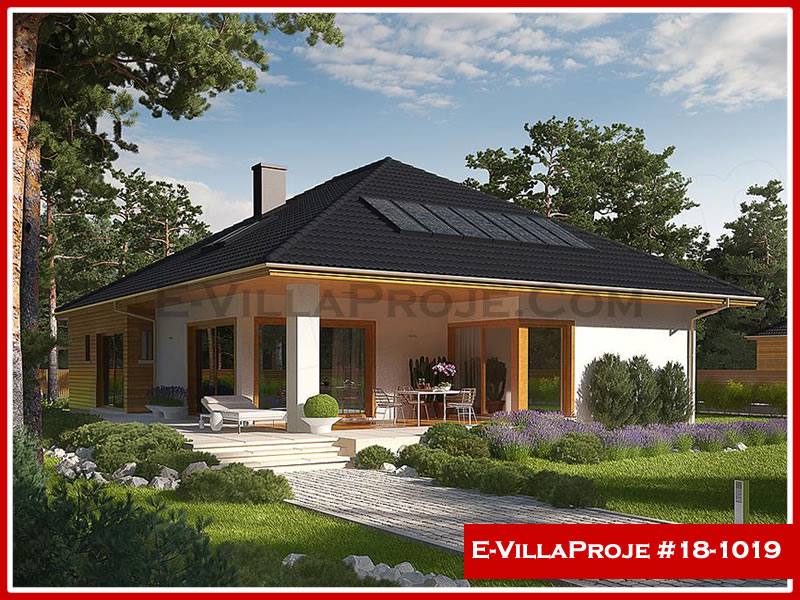 CPV-18-1019 • 173 m² 4+1 Tek Katlı Çelik Prefabrik Villa