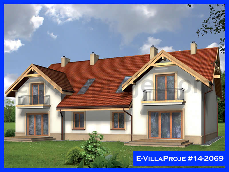 CPV-14-2069 • 174 m² 4+1 Dubleks Çelik Prefabrik Villa