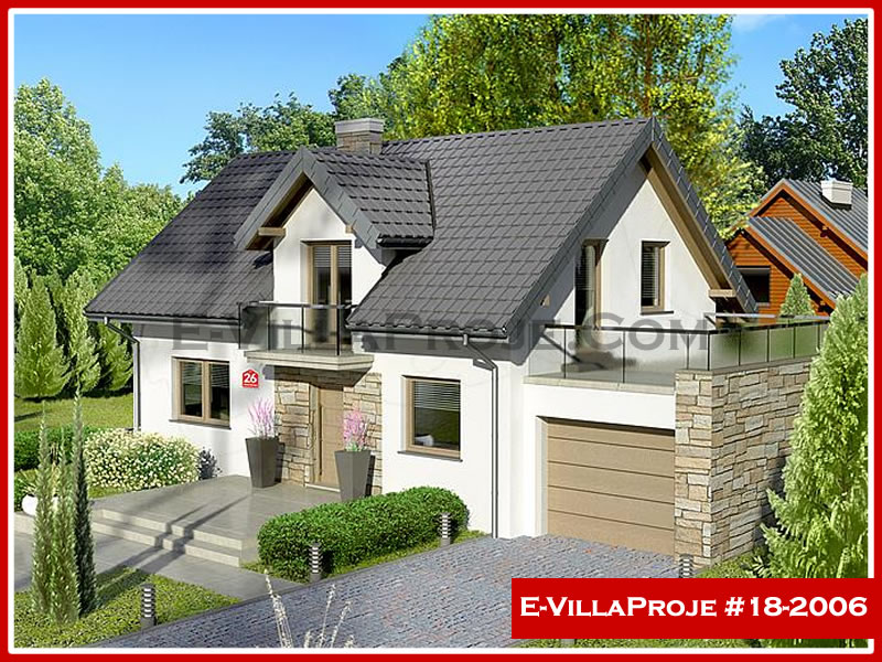 CPV-18-2006 • 174 m² 4+1 Dubleks Çelik Prefabrik Villa