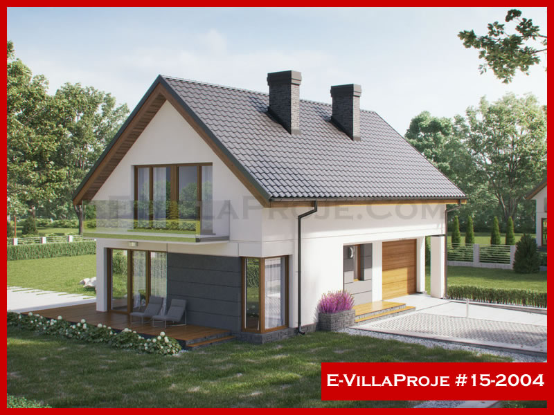 CPV-15-2004 • 174 m² 4+1 Dubleks Çelik Prefabrik Villa