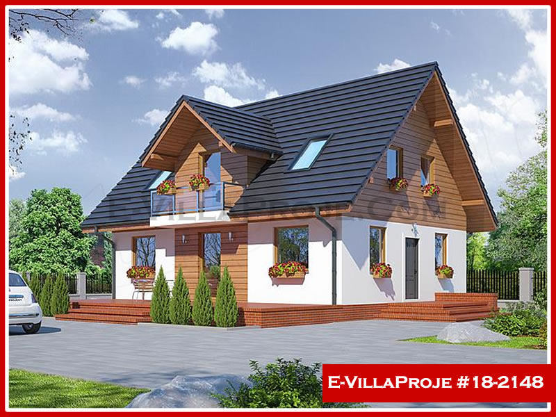 CPV-18-2148 • 175 m² 4+1 Dubleks Çelik Prefabrik Villa