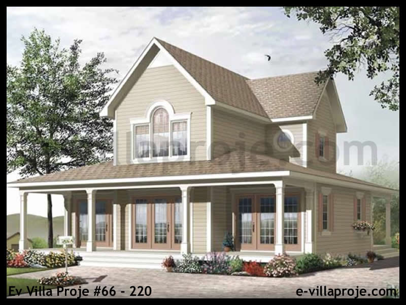 CPV-66-220 • 176 m² 4+1 Dubleks Çelik Prefabrik Villa