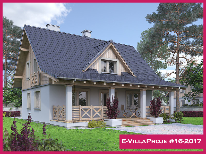 CPV-16-2017 • 176 m² 4+1 Tek Katlı Çelik Prefabrik Villa