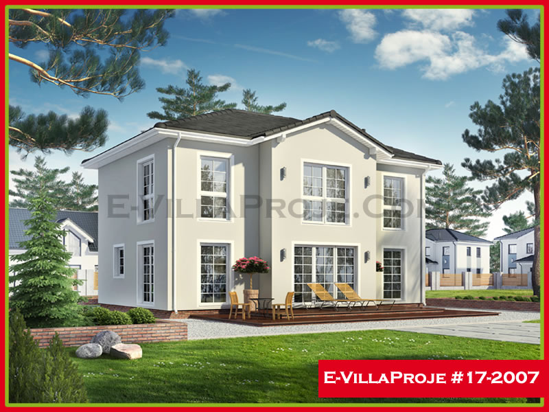 CPV-17-2007 • 177 m² 4+1 Dubleks Çelik Prefabrik Villa