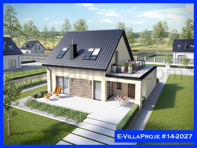 CPV-14-2027 • 177 m² 4+1 Dubleks Çelik Prefabrik Villa