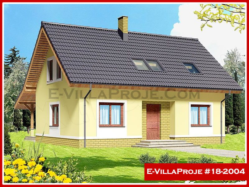 CPV-18-2004 • 179 m² 4+1 Dubleks Çelik Prefabrik Villa