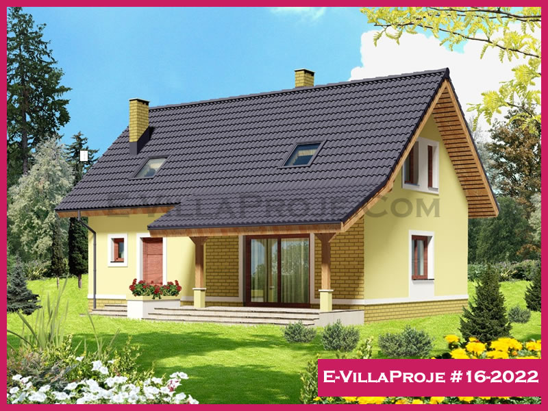 CPV-16-2022 • 179 m² 4+1 Dubleks Çelik Prefabrik Villa