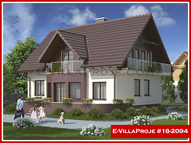 CPV-18-2094 • 179 m² 4+1 Dubleks Çelik Prefabrik Villa