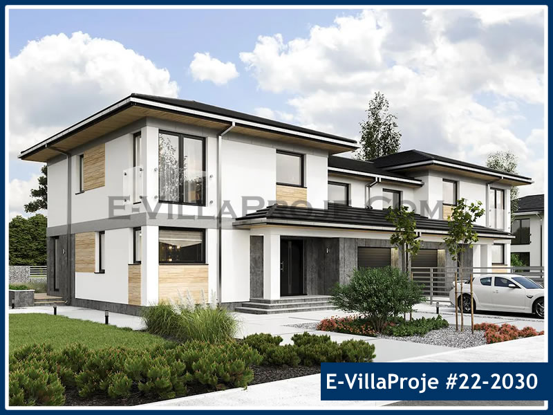 CPV-22-2030 • 181 m² 5+1 Dubleks Çelik Prefabrik Villa