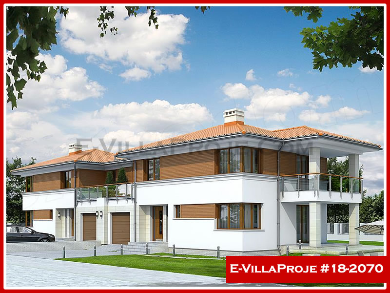 CPV-18-2070 • 181 m² 5+1 Dubleks Çelik Prefabrik Villa