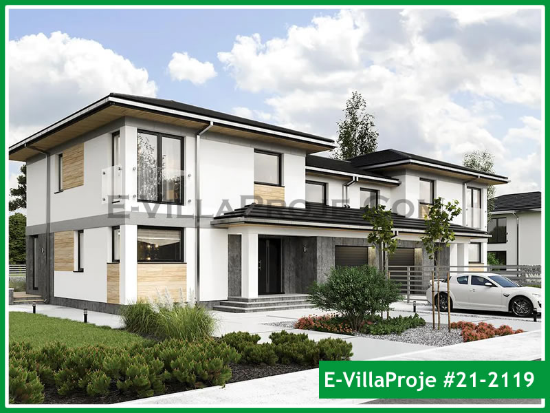 CPV-21-2119 • 183 m² 5+1 Dubleks Çelik Prefabrik Villa