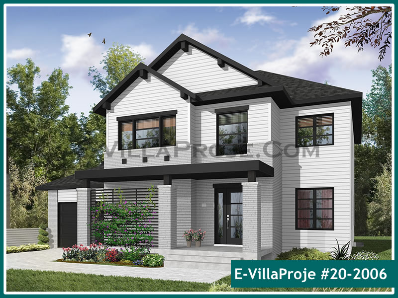 CPV-20-2006 • 184 m² 5+1 Dubleks Çelik Prefabrik Villa