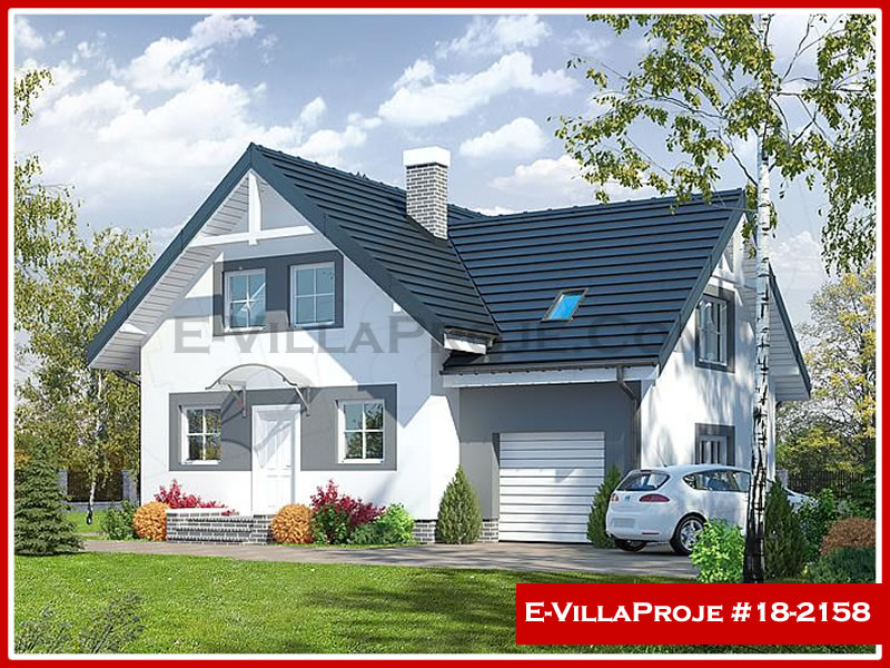 CPV-18-2158 • 184 m² 5+1 Dubleks Çelik Prefabrik Villa