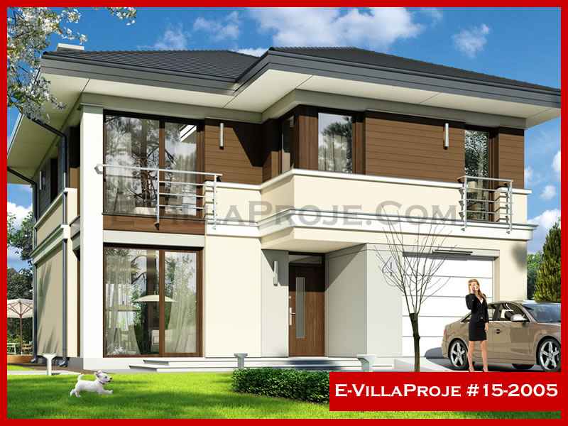 CPV-15-2005 • 184 m² 5+1 Dubleks Çelik Prefabrik Villa