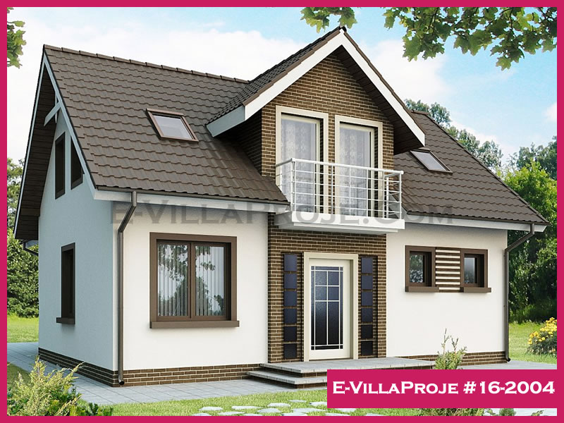 CPV-16-2004 • 185 m² 5+1 Dubleks Çelik Prefabrik Villa