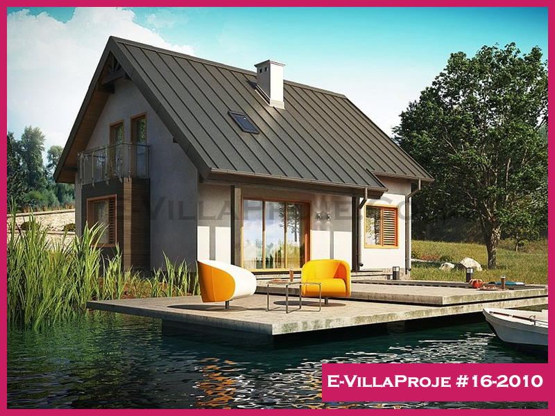 CPV-16-2010 • 185 m² 5+1 Dubleks Çelik Prefabrik Villa