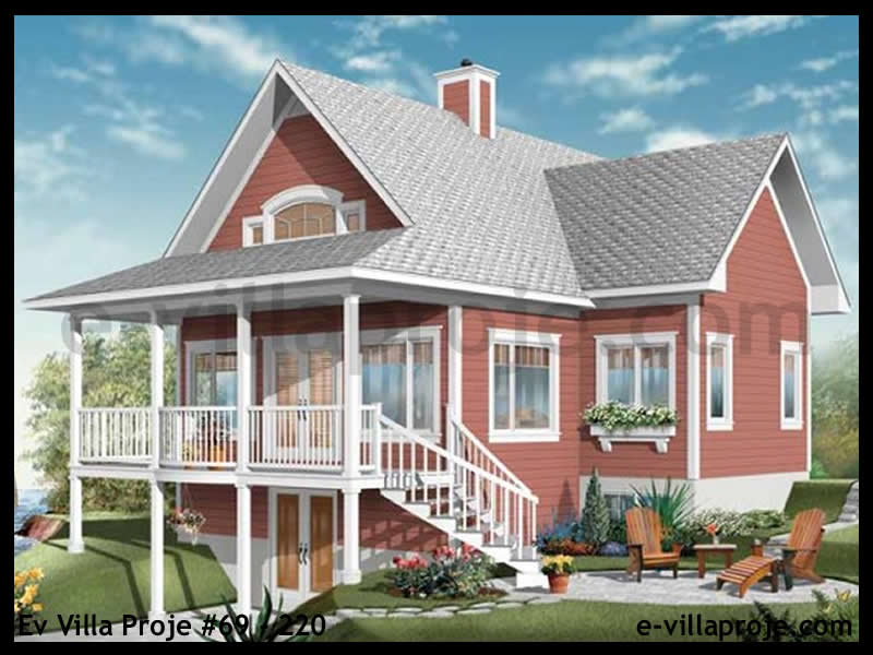 CPV-69-220 • 185 m² 5+1 Dubleks Çelik Prefabrik Villa