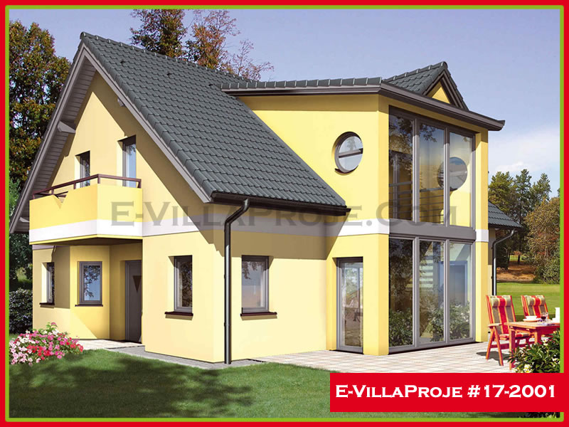CPV-17-2001 • 185 m² 5+1 Dubleks Çelik Prefabrik Villa