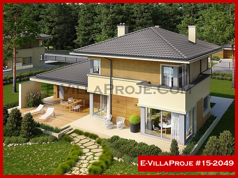 CPV-15-2049 • 186 m² 5+1 Dubleks Çelik Prefabrik Villa