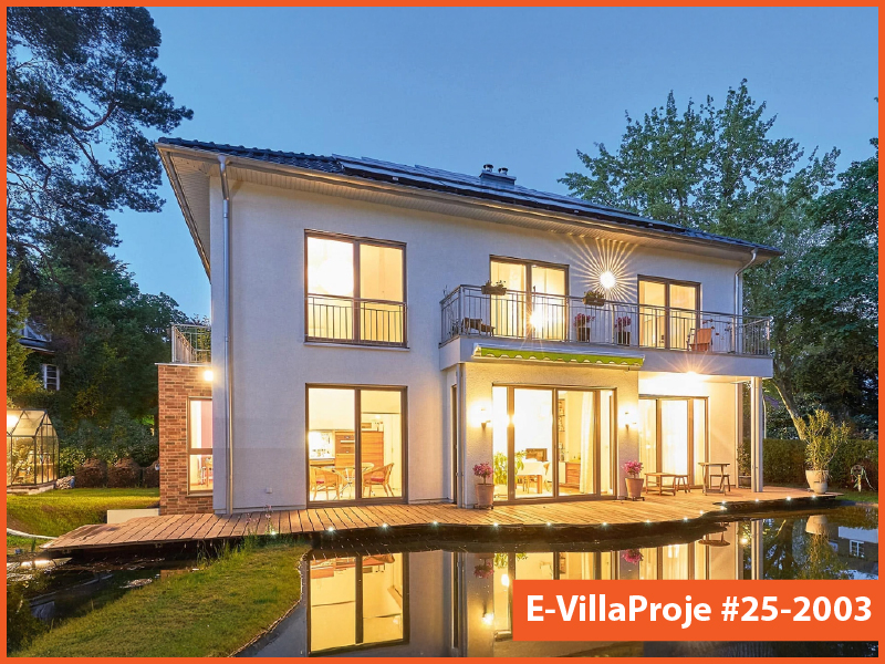 CPV-25-2003 • 186 m² 5+1 Dubleks Çelik Prefabrik Villa