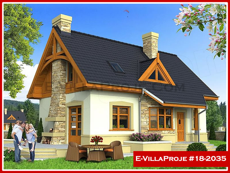CPV-18-2035 • 187 m² 5+1 Dubleks Çelik Prefabrik Villa