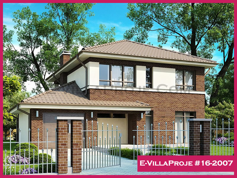 CPV-16-2007 • 188 m² 5+1 Dubleks Çelik Prefabrik Villa