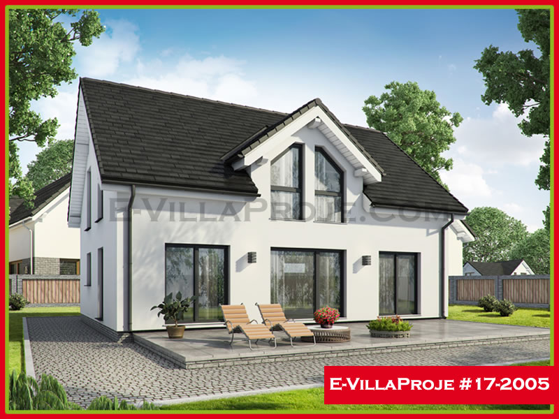 CPV-17-2005 • 188 m² 5+1 Dubleks Çelik Prefabrik Villa