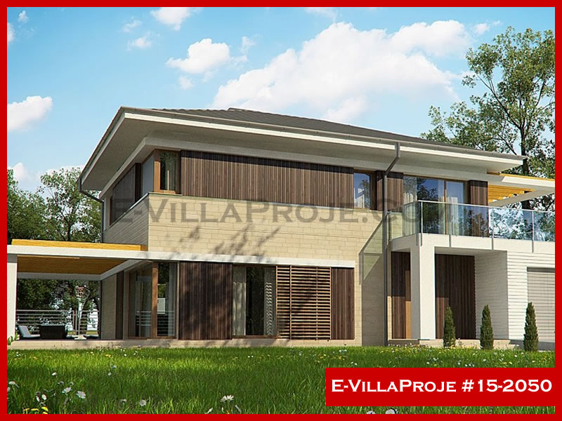 CPV-15-2050 • 188 m² 5+1 Dubleks Çelik Prefabrik Villa