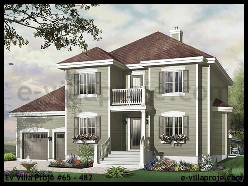 CPV-65-482 • 189 m² 5+1 Dubleks Çelik Prefabrik Villa