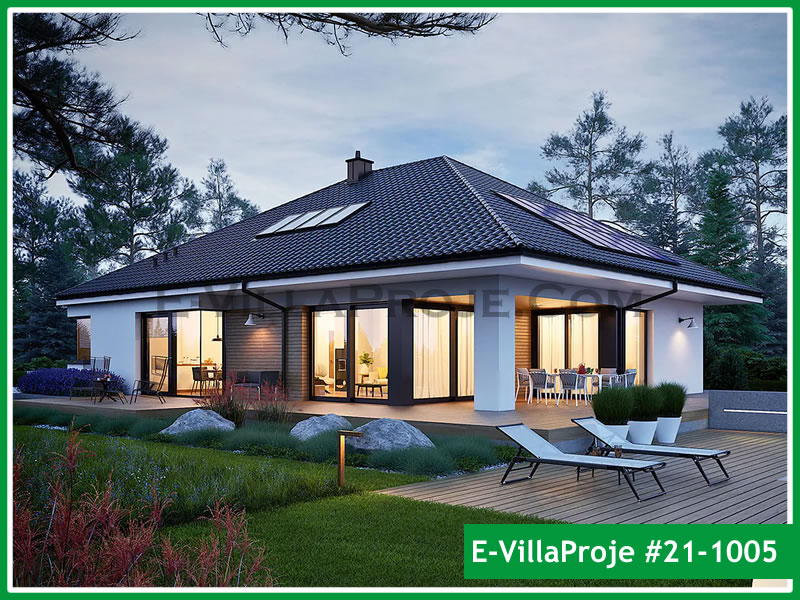 CPV-21-1005 • 189 m² 5+1 Tek Katlı Çelik Prefabrik Villa