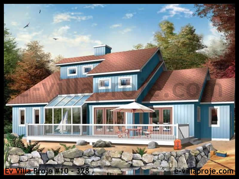CPV-10-328 • 190 m² 5+1 Dubleks Çelik Prefabrik Villa