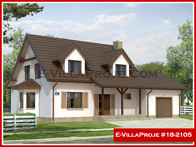 CPV-18-2105 • 190 m² 5+1 Dubleks Çelik Prefabrik Villa