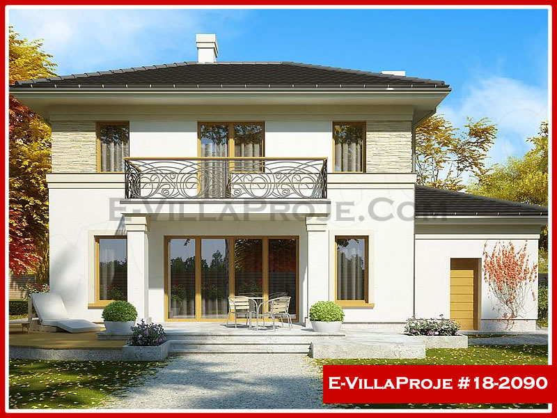 CPV-18-2090 • 190 m² 5+1 Dubleks Çelik Prefabrik Villa