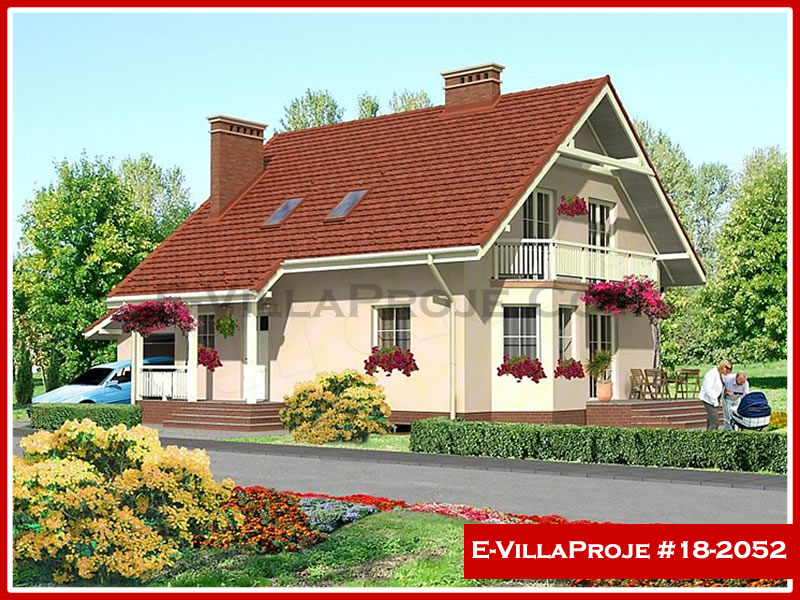 CPV-18-2052 • 191 m² 5+1 Dubleks Çelik Prefabrik Villa