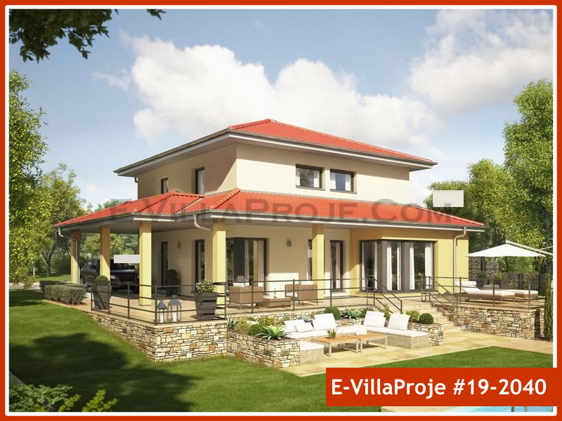 CPV-19-2040 • 191 m² 5+1 Dubleks Çelik Prefabrik Villa