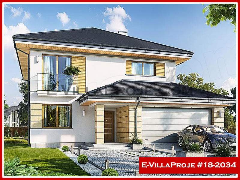 CPV-18-2034 • 191 m² 5+1 Dubleks Çelik Prefabrik Villa