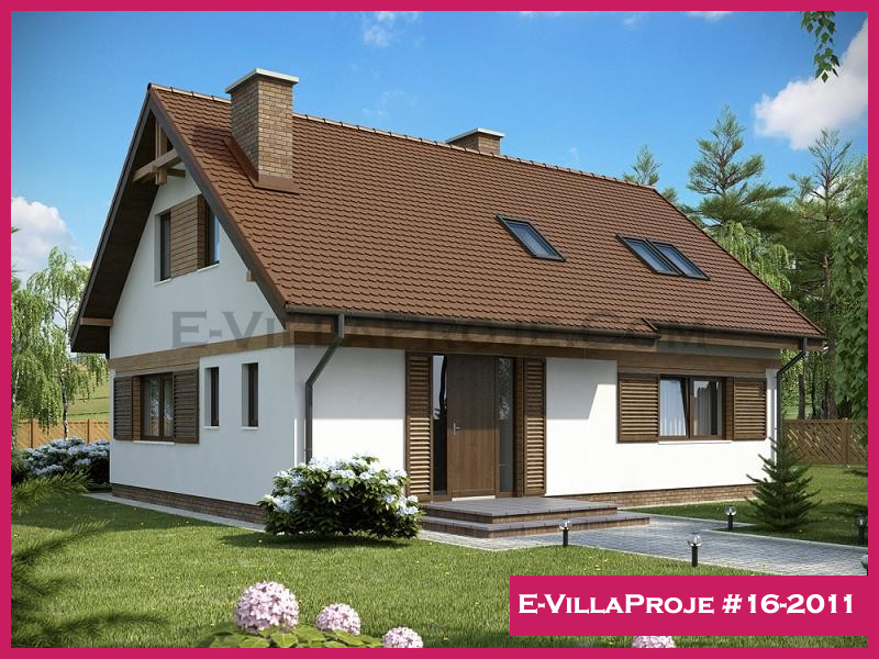 CPV-16-2011 • 191 m² 5+1 Dubleks Çelik Prefabrik Villa