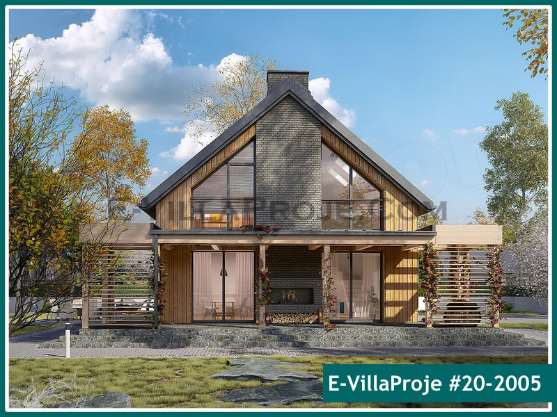 CPV-20-2005 • 191 m² 5+1 Dubleks Çelik Prefabrik Villa