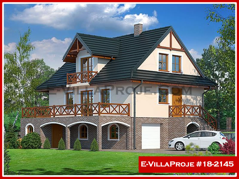 CPV-18-2145 • 192 m² 5+1 Dubleks Çelik Prefabrik Villa