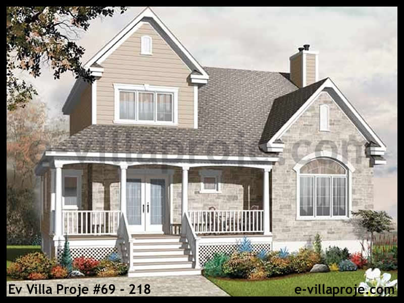 CPV-69-218 • 194 m² 5+1 Dubleks Çelik Prefabrik Villa