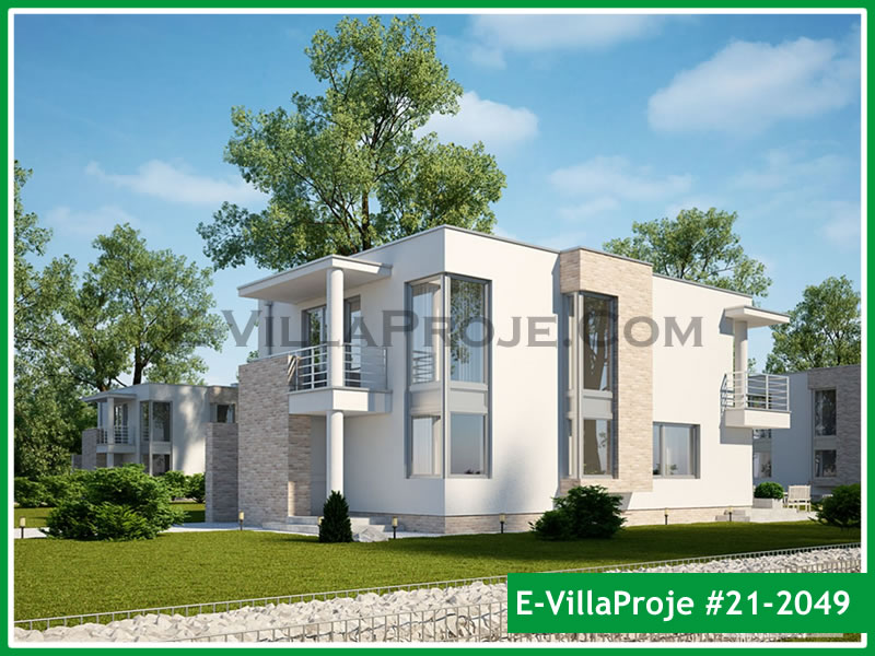 CPV-21-2049 • 194 m² 5+1 Dubleks Çelik Prefabrik Villa