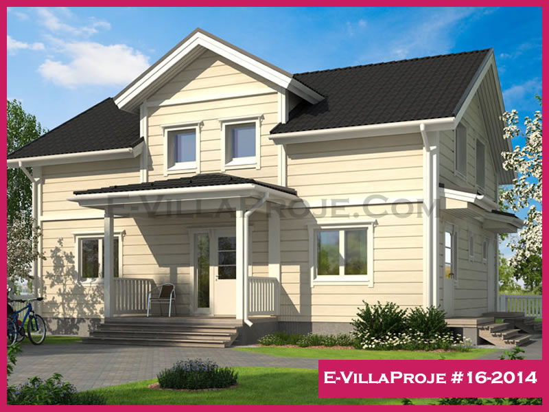CPV-16-2014 • 194 m² 5+1 Dubleks Çelik Prefabrik Villa