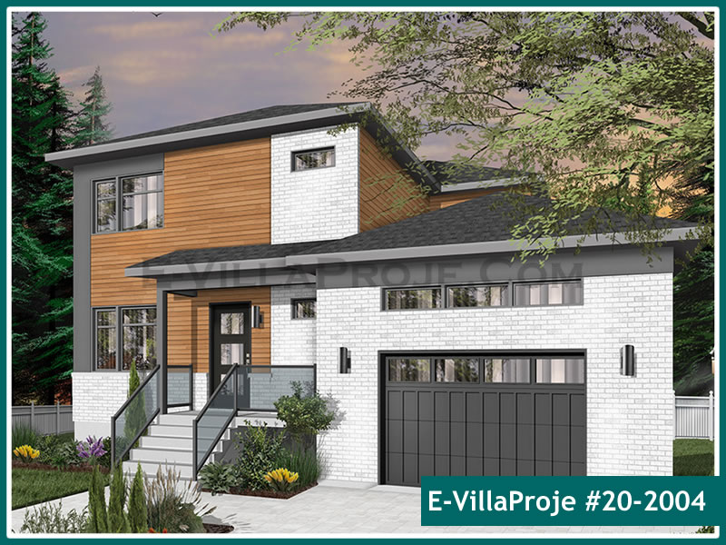 CPV-20-2004 • 194 m² 5+1 Dubleks Çelik Prefabrik Villa