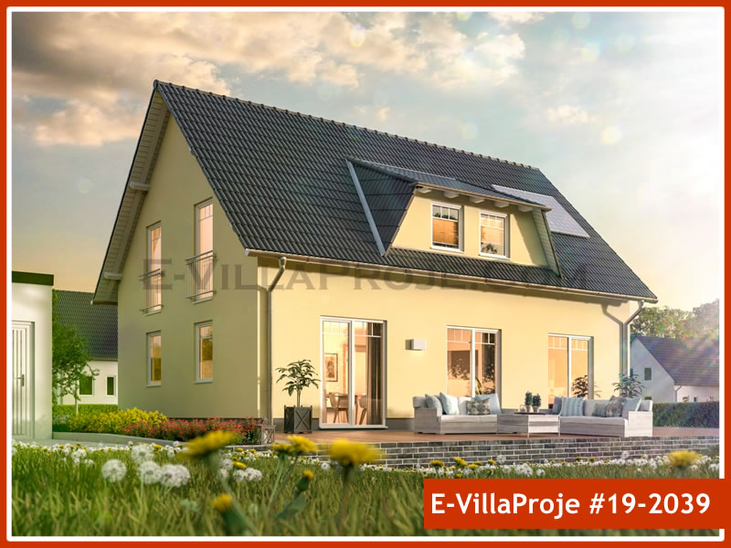 CPV-19-2039 • 194 m² 5+1 Dubleks Çelik Prefabrik Villa